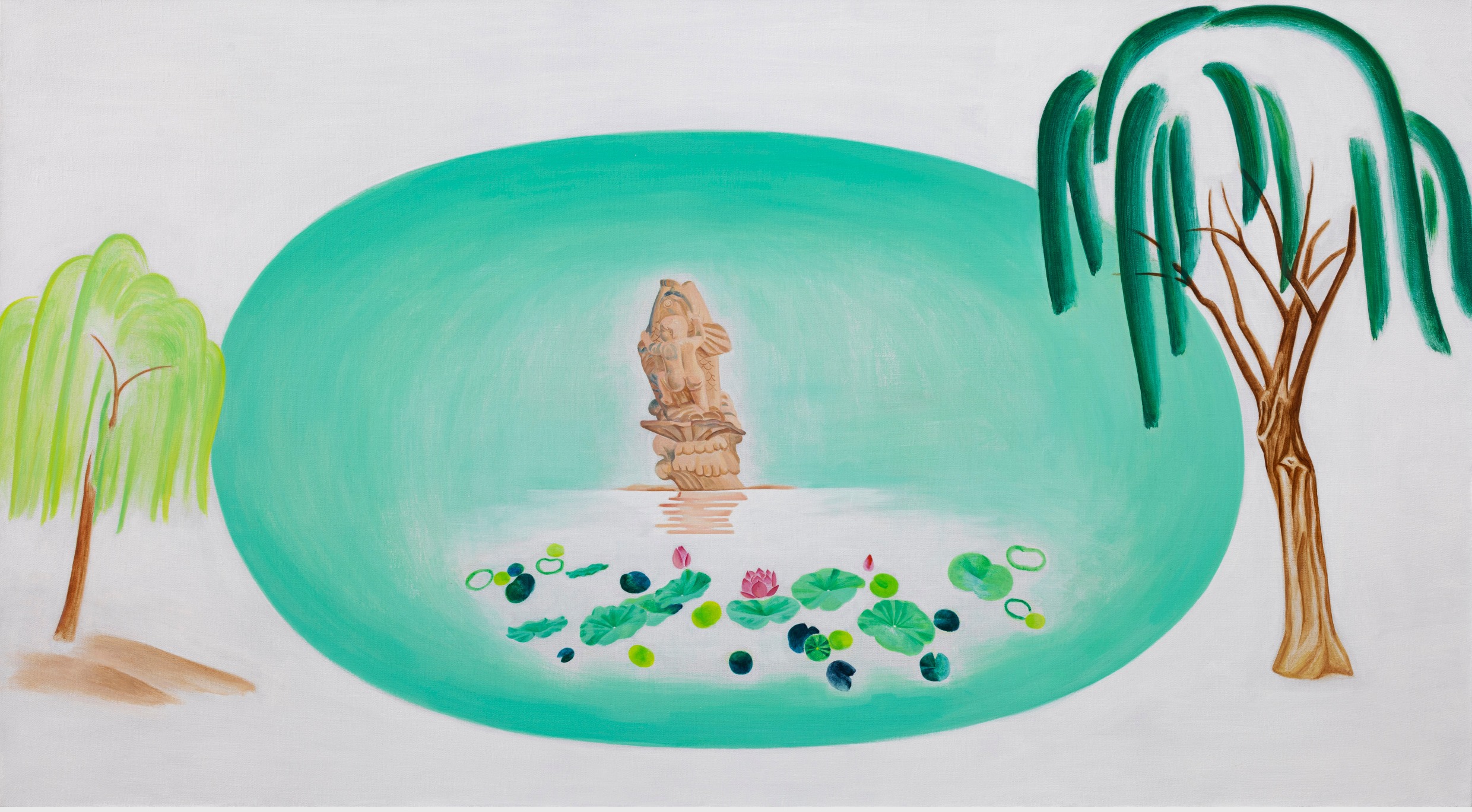 田田个展“画”《风景·柳》