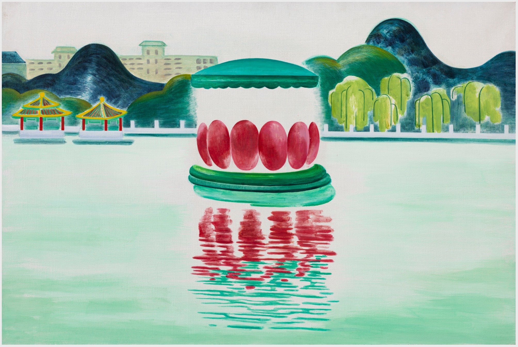田田个展“画”《莲船》