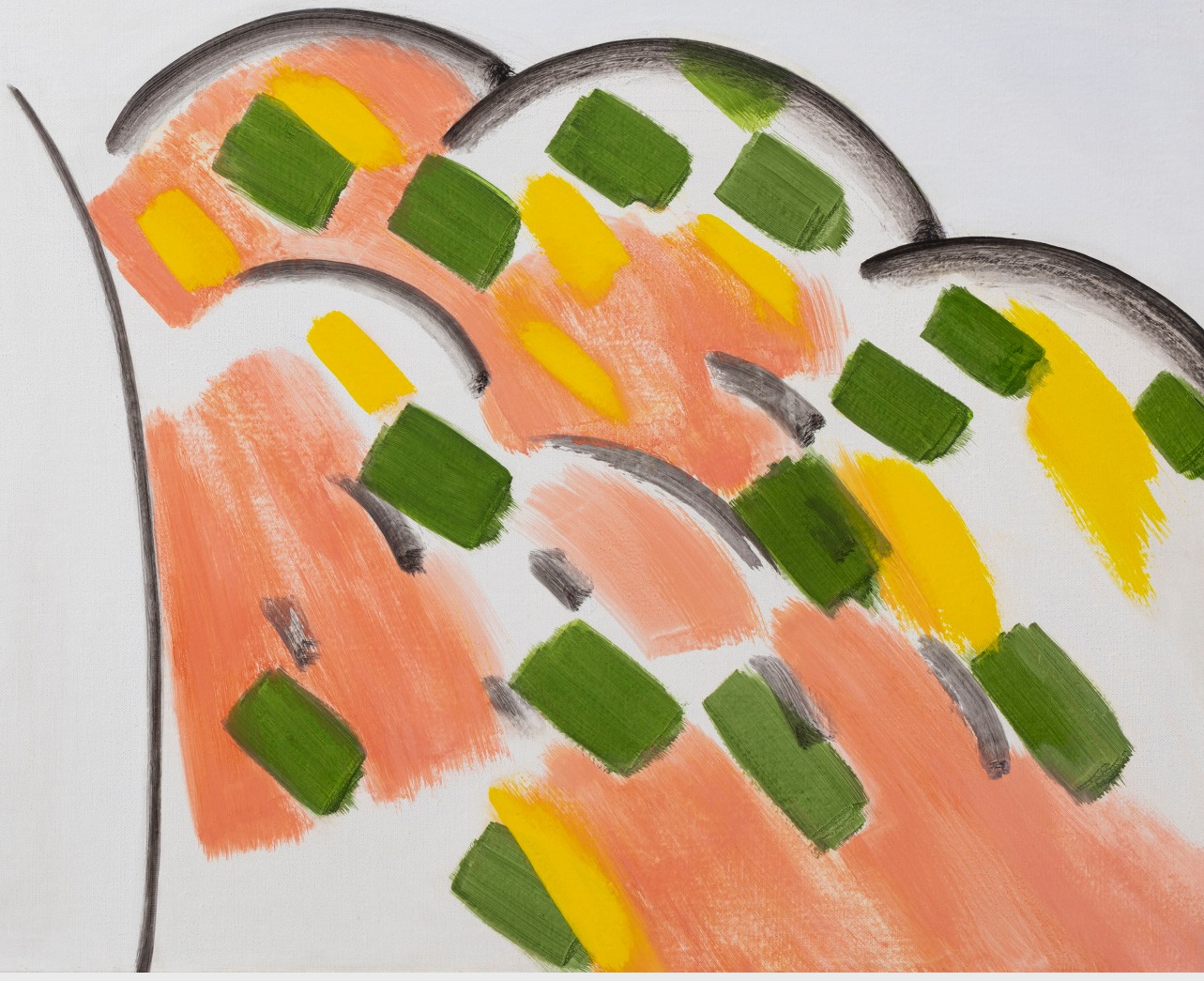 田田个展“画”《秋山》