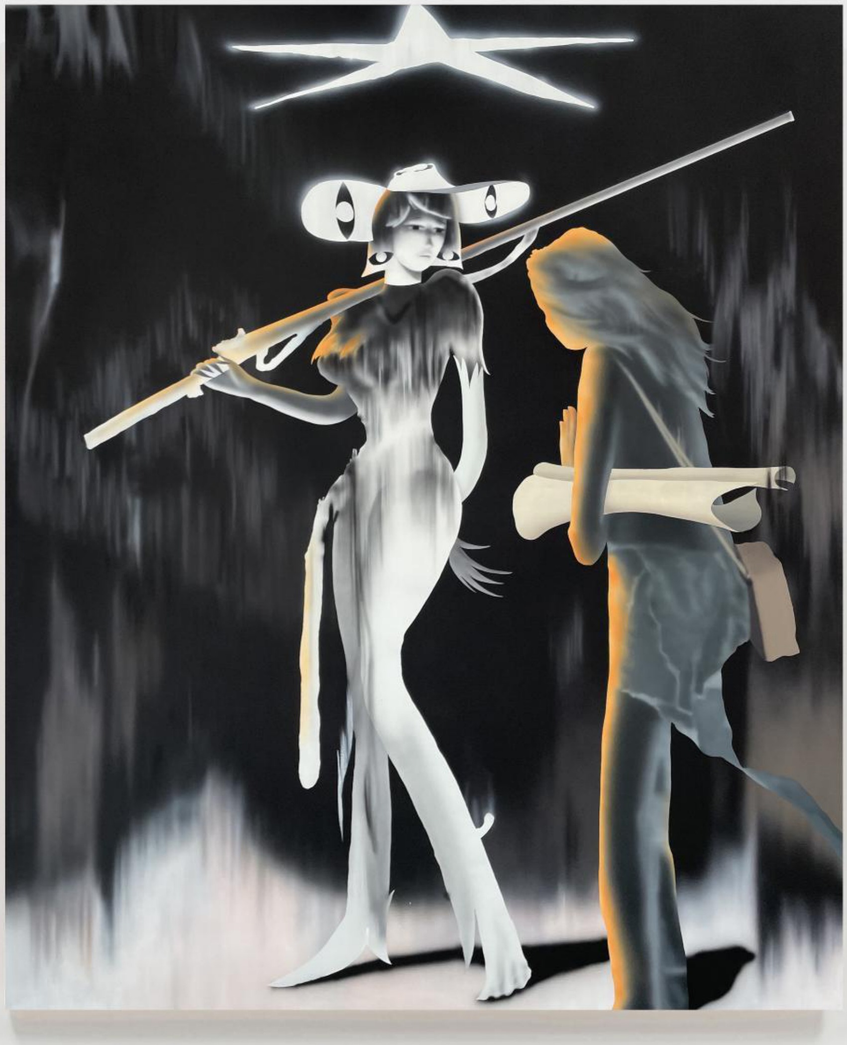 个展：世界爱你《黑夜问语》