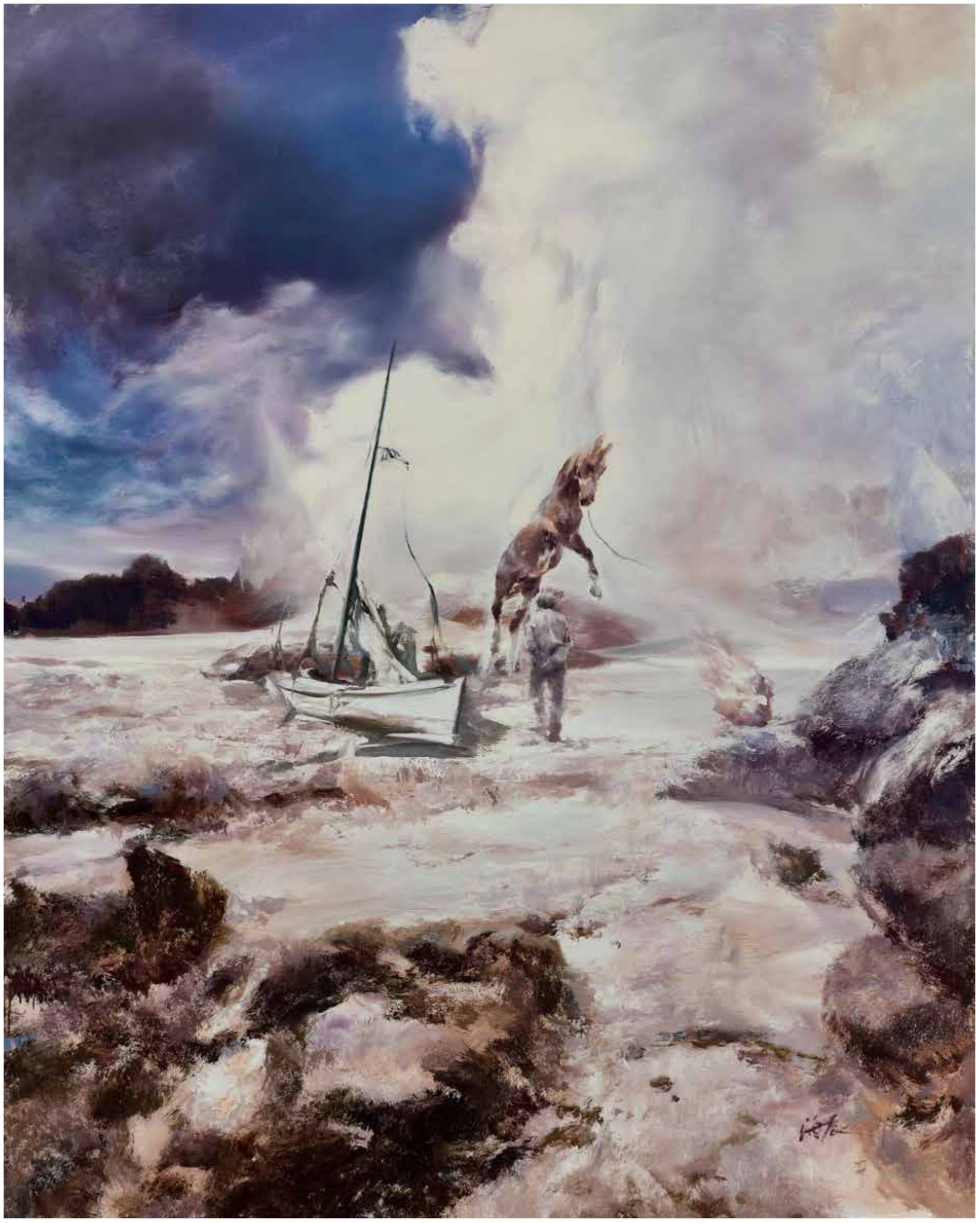 个展《烈火灼冰,哲人返途》