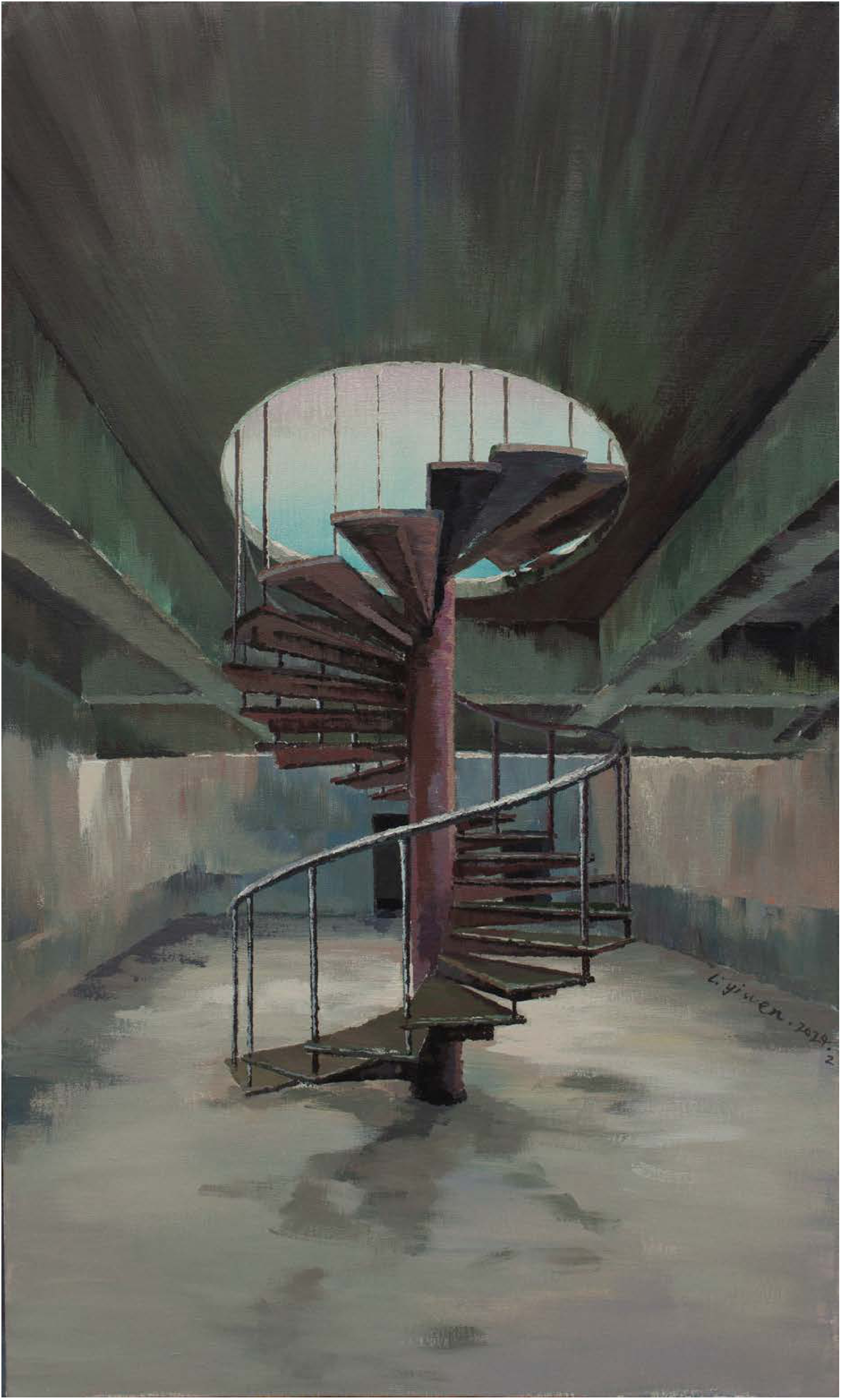 李易纹《余晖 -7》