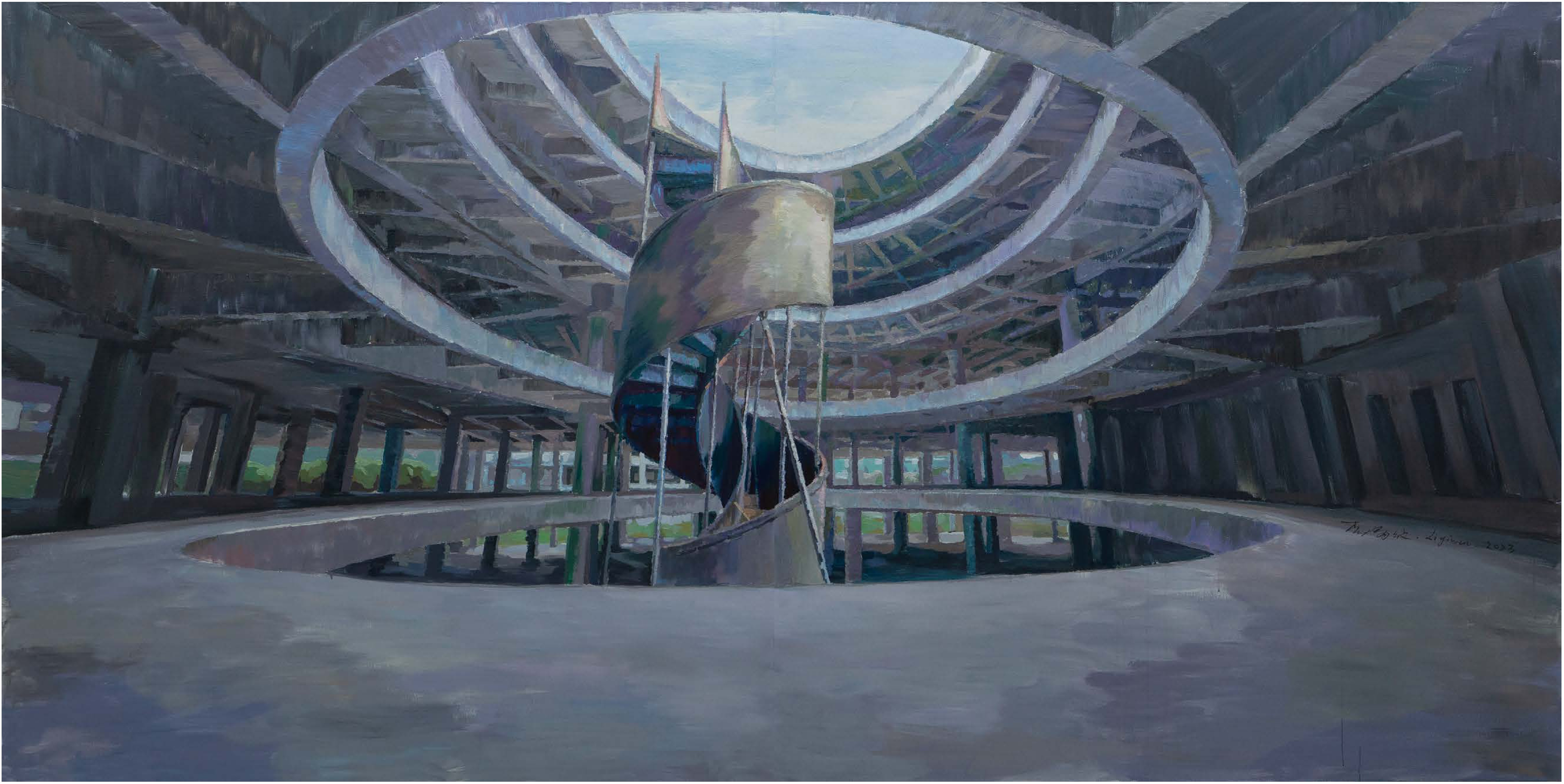 李易纹《升华》