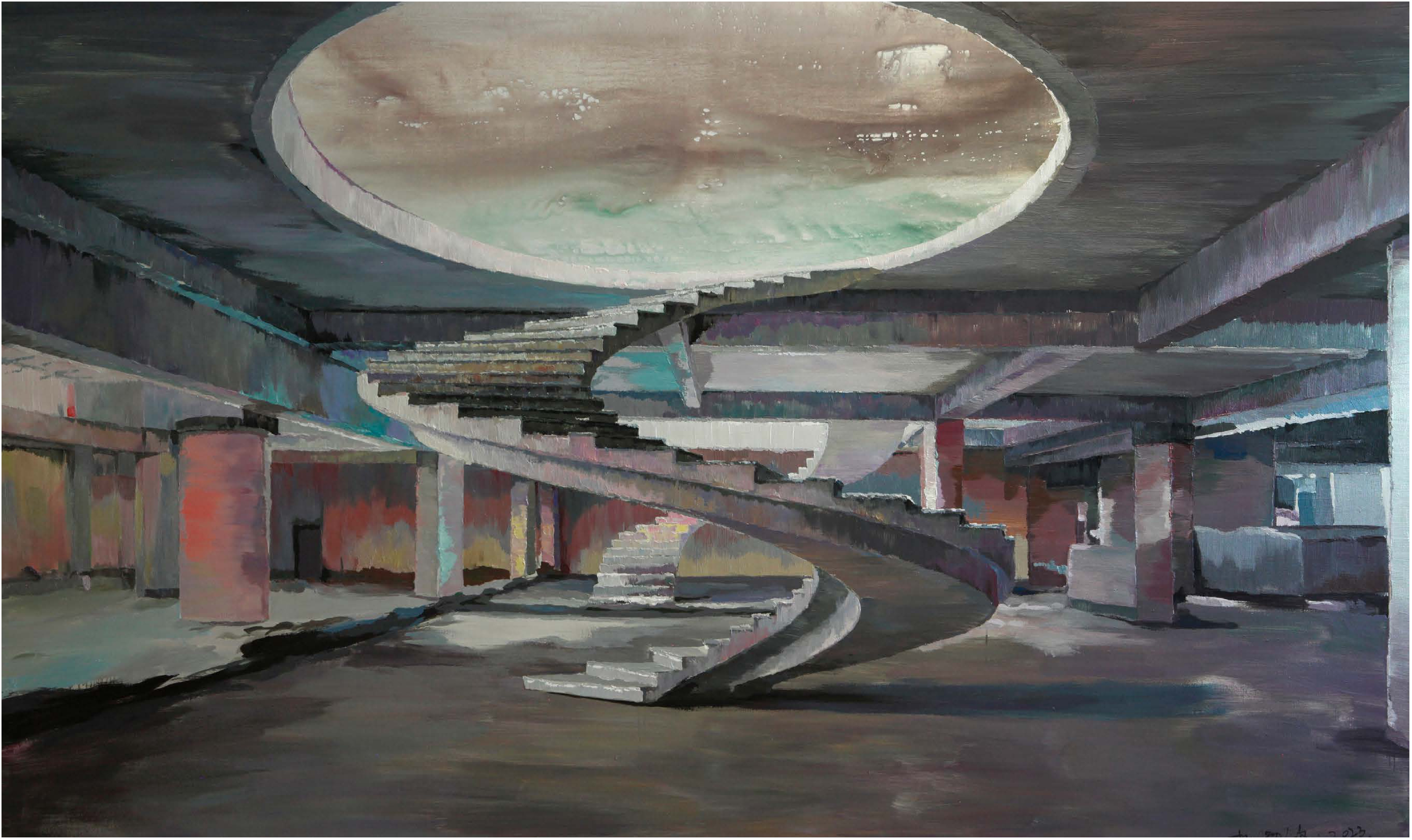 李易纹《双旋 -2》