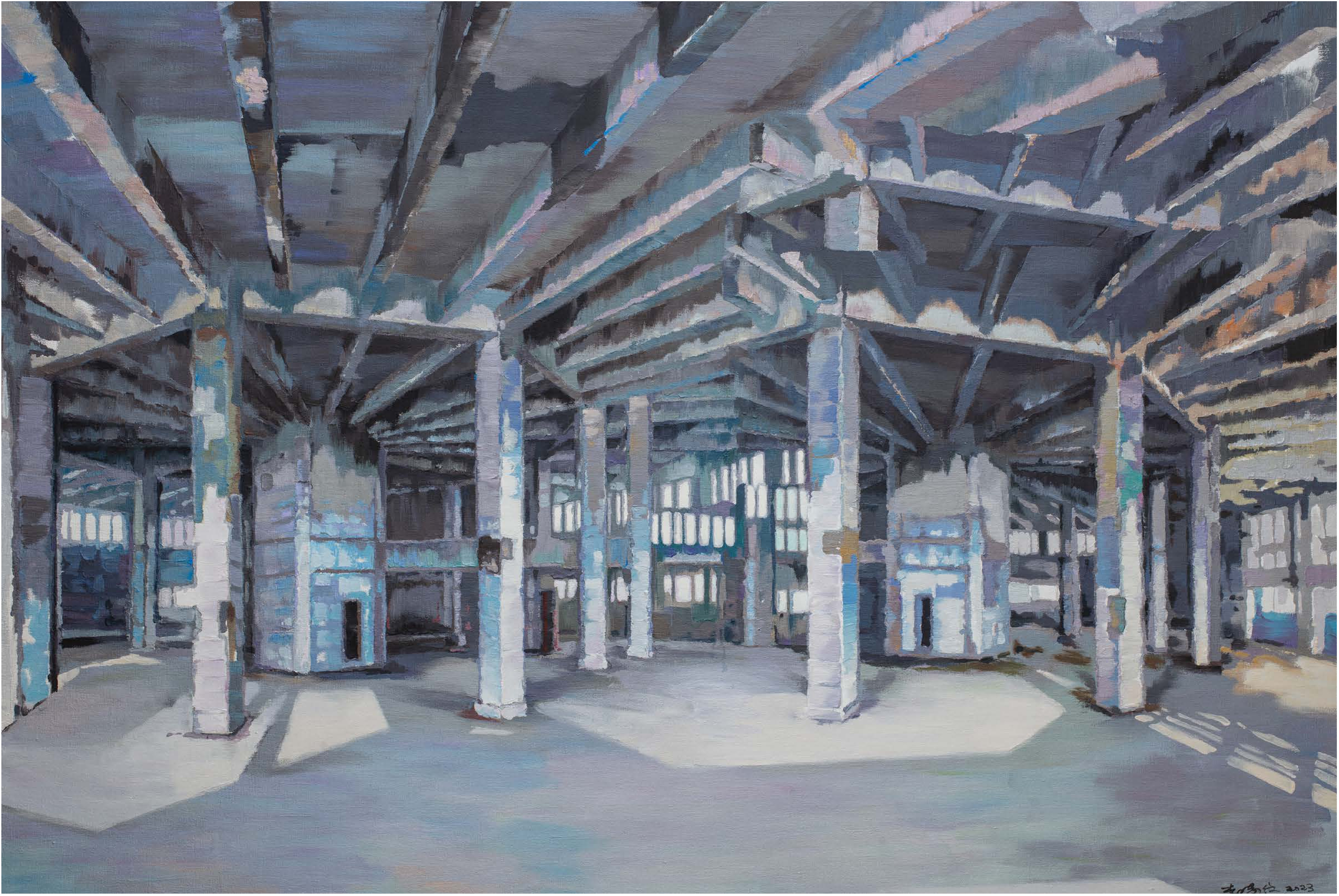 李易纹《氦闪》
