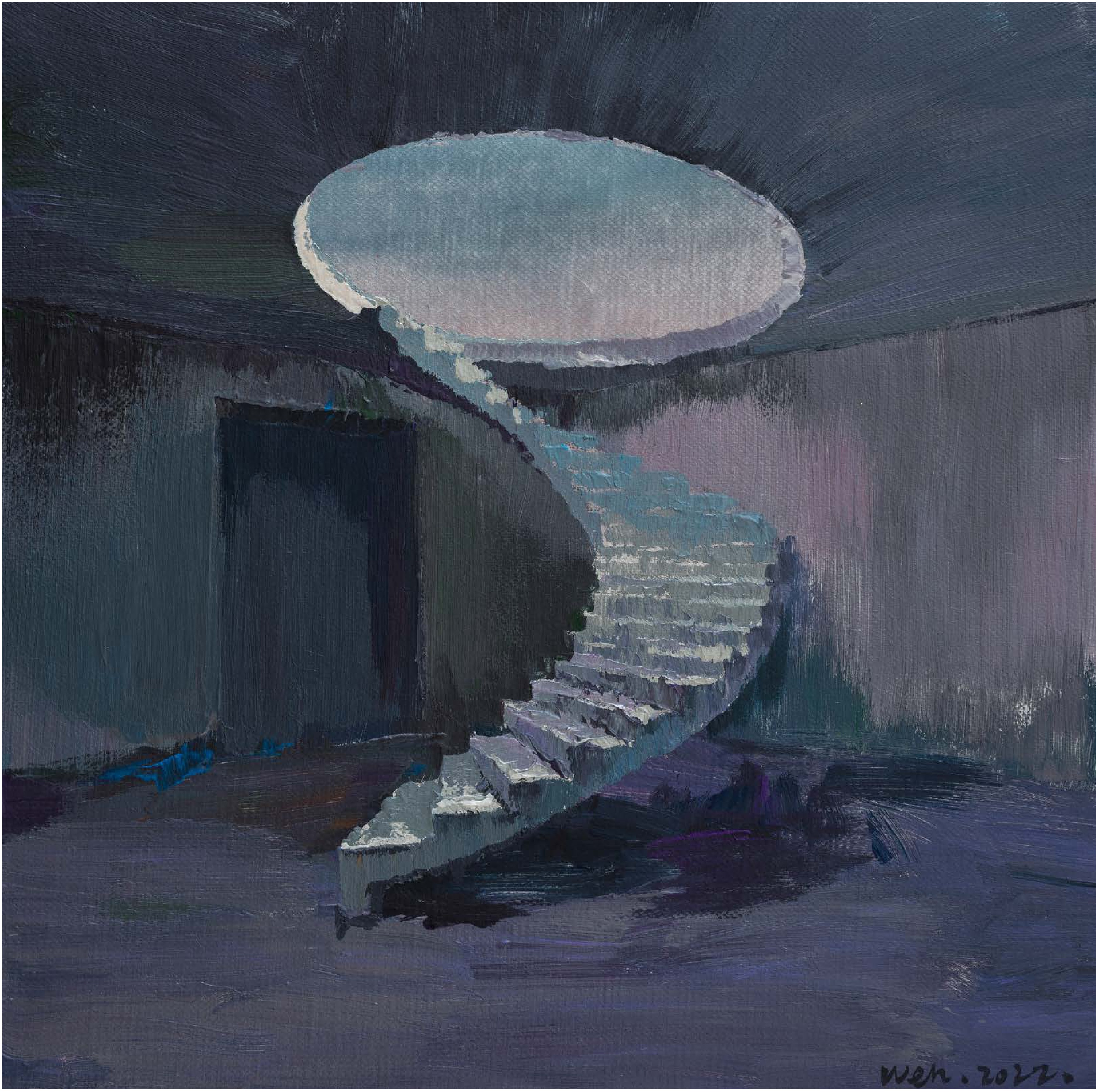 李易纹《余晖》