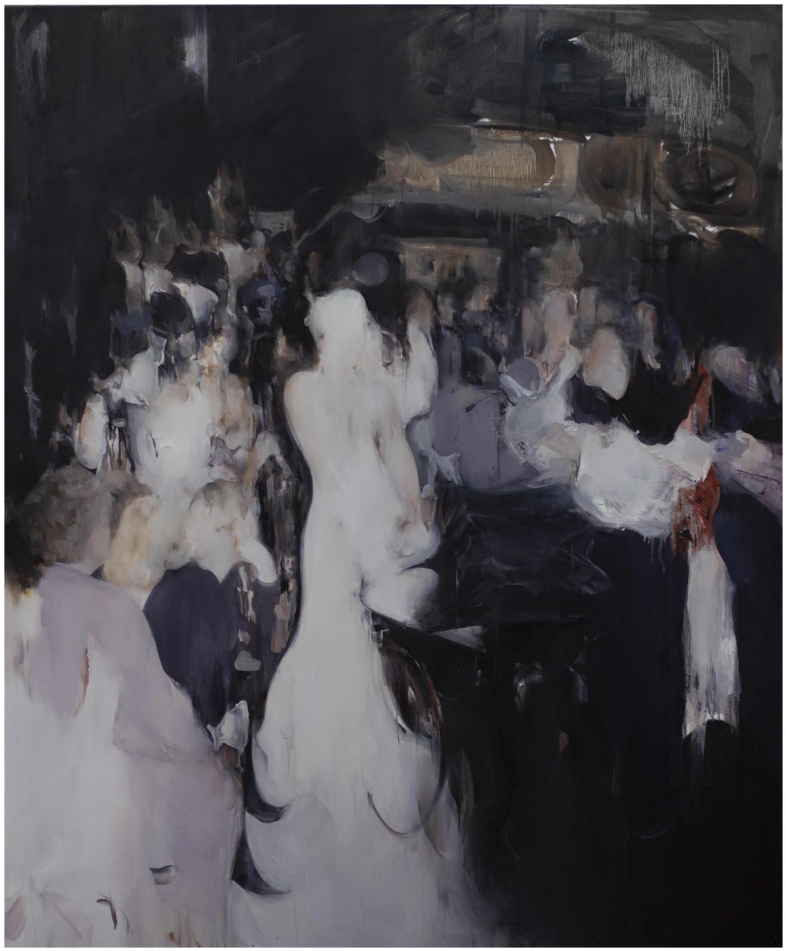 胡顺香《昨日的世界 No.1》布面油画 180x150cm 2023