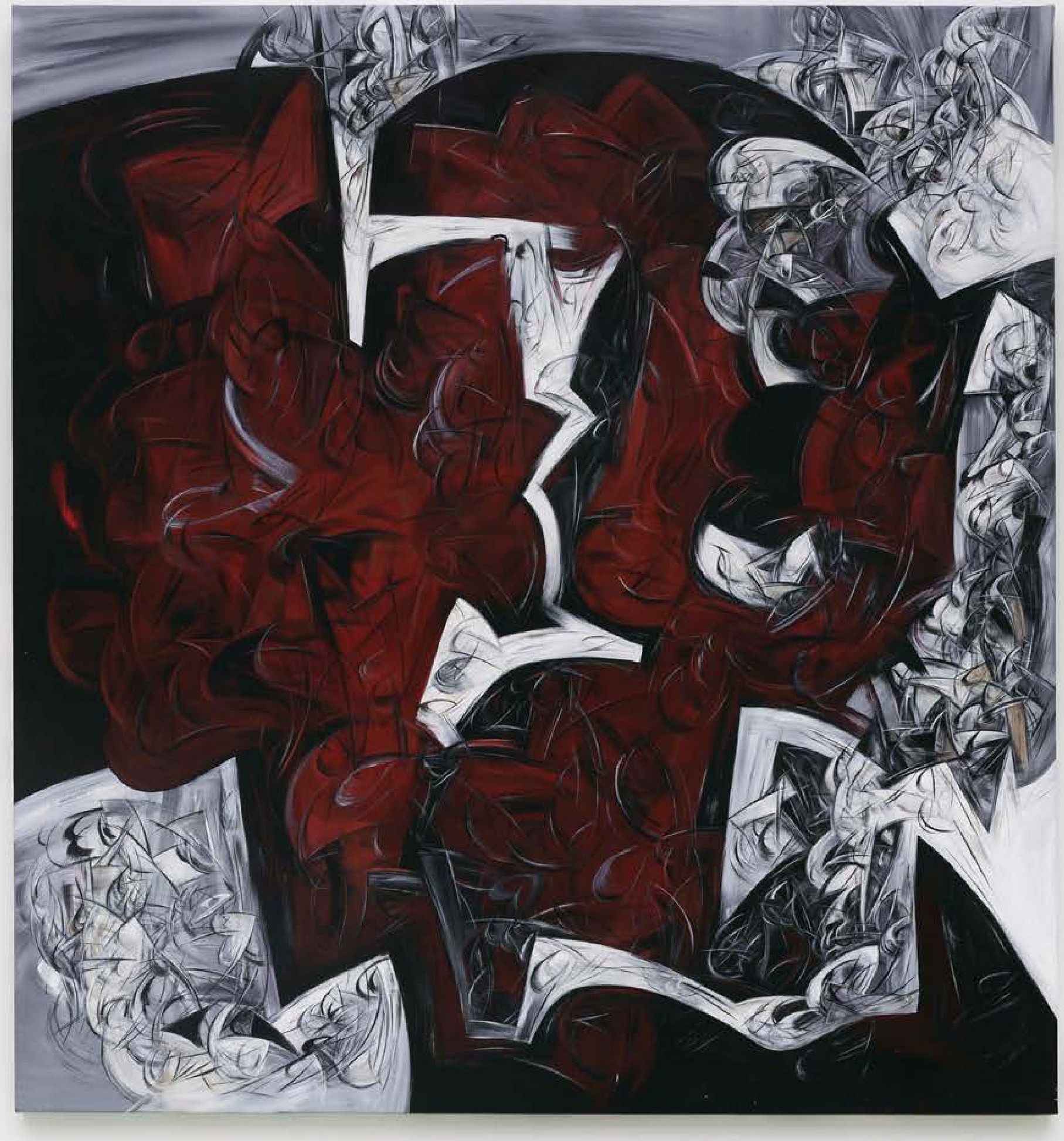 个展 镜滞《血溅冰山》