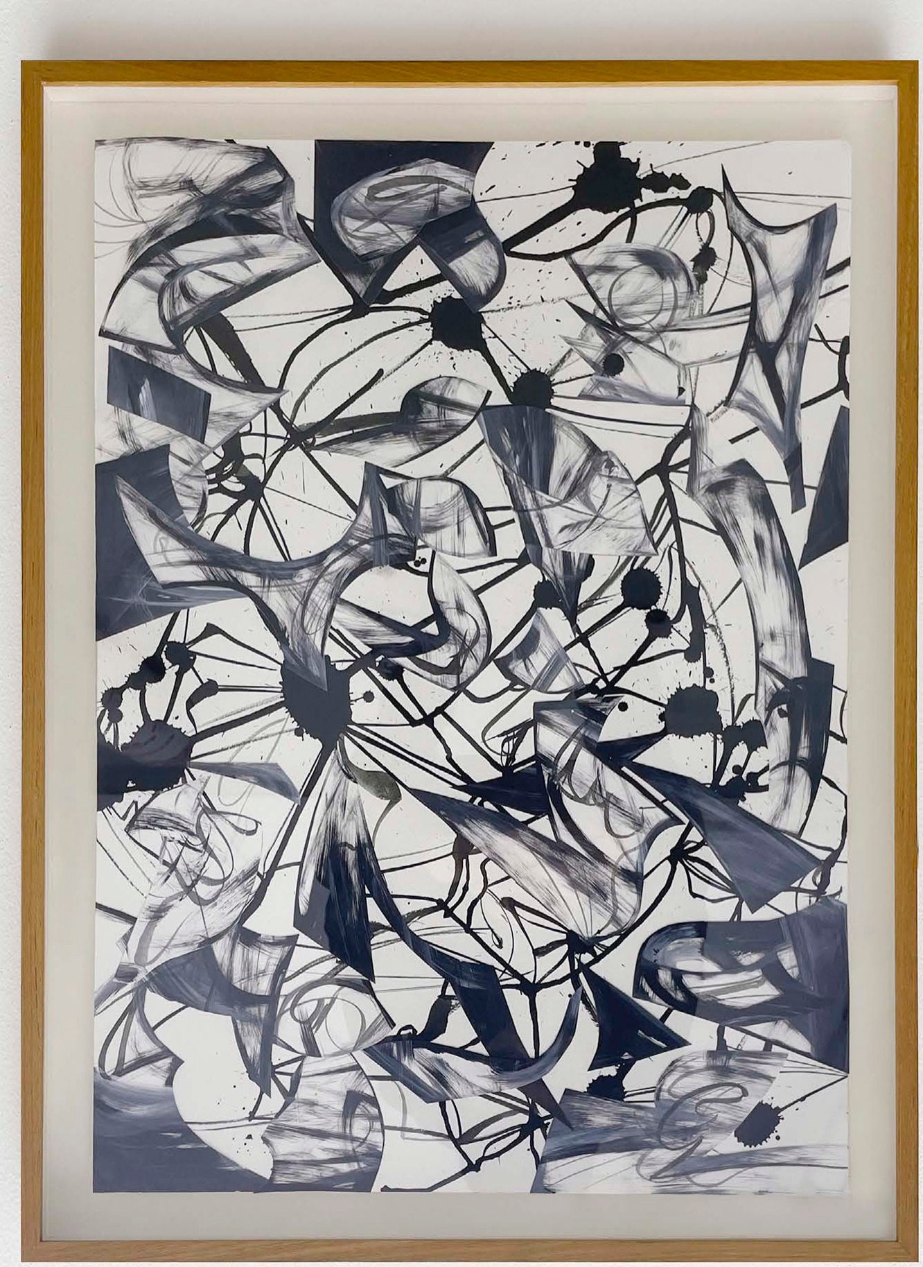 激浪-龙美术馆个展纸本作品预览《破碎地图 14》