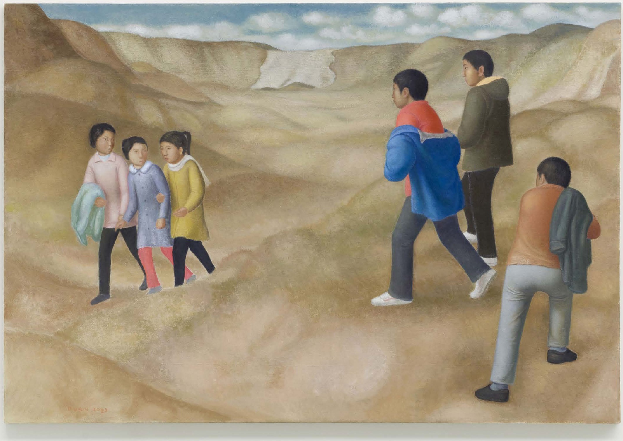 段建伟《采石场》