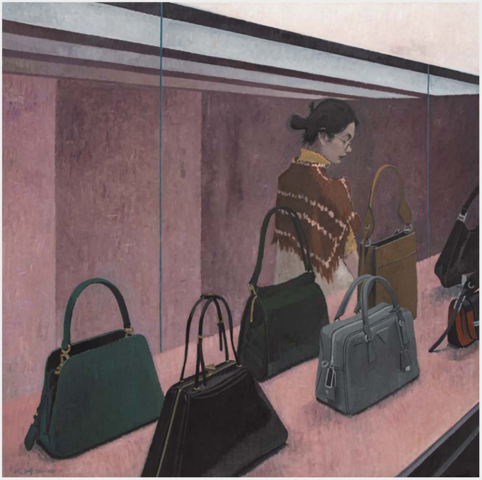 个展 如沐爱河《橱窗》