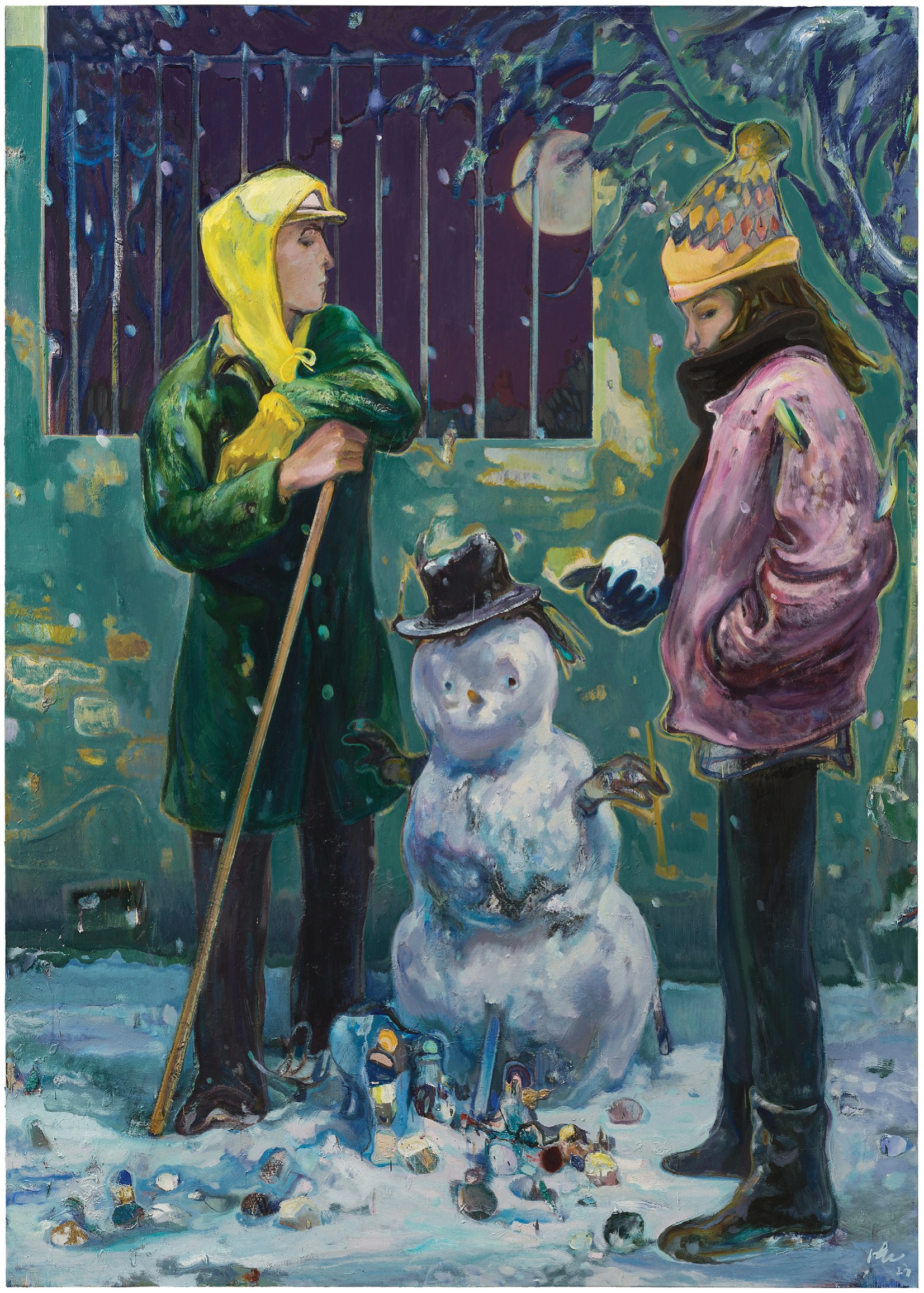 陈作《脏雪人》
