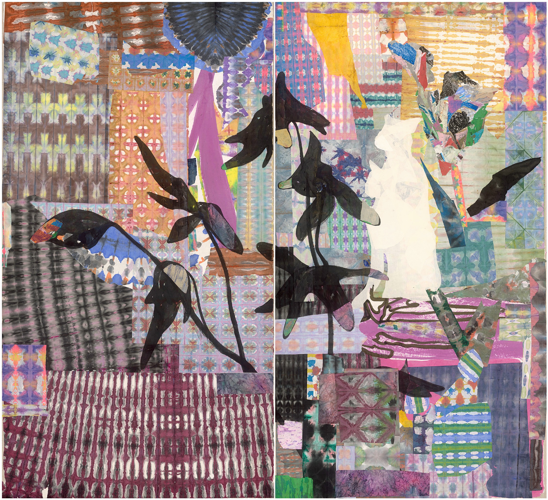 相地通景个展《世界地图 No.1 & No.4》