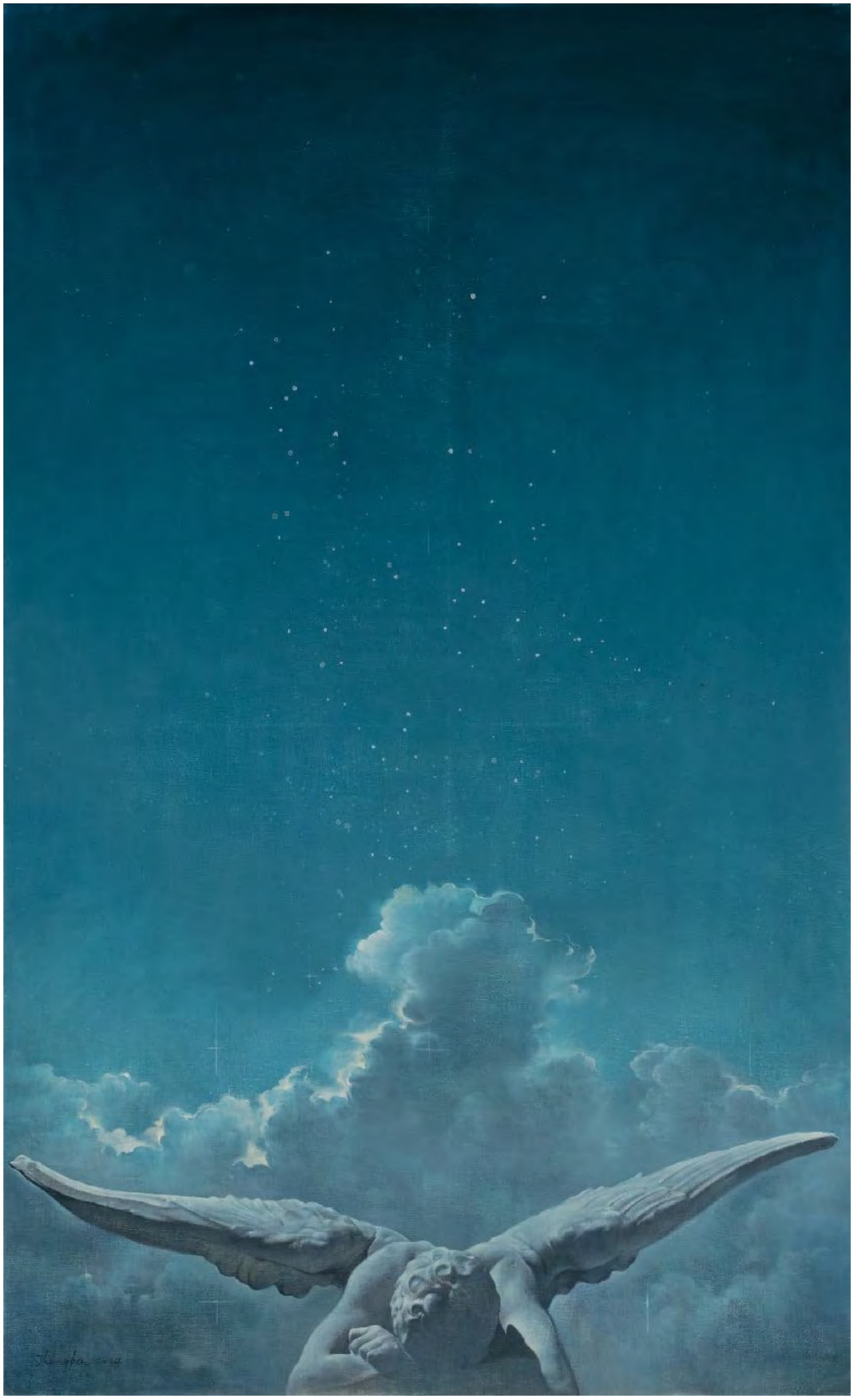 直到夜的尽头-章犇个展《隐语者-1》