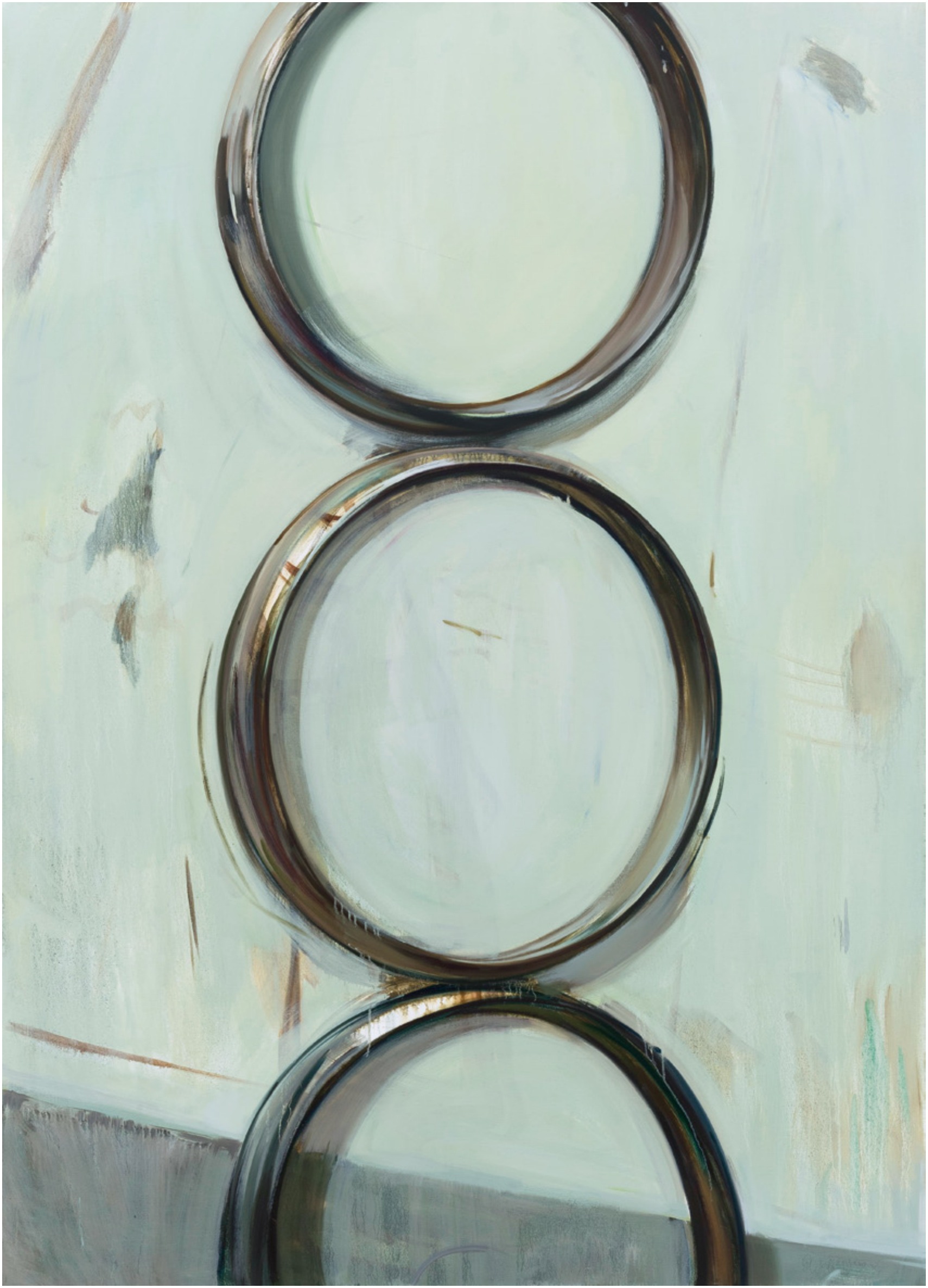 翟倞《无限3》布面油画 250×180cm 2015