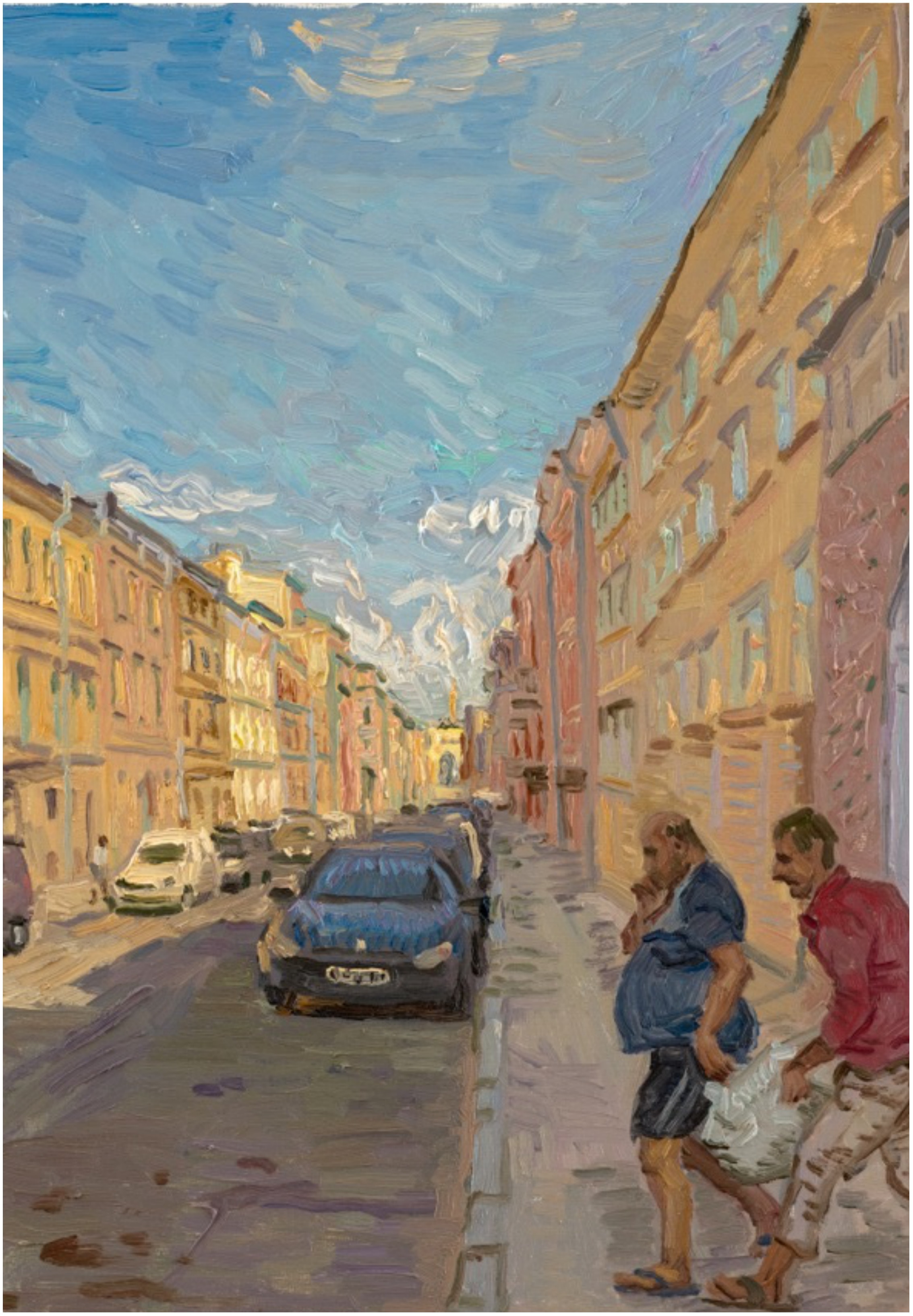 尤勇《街景》