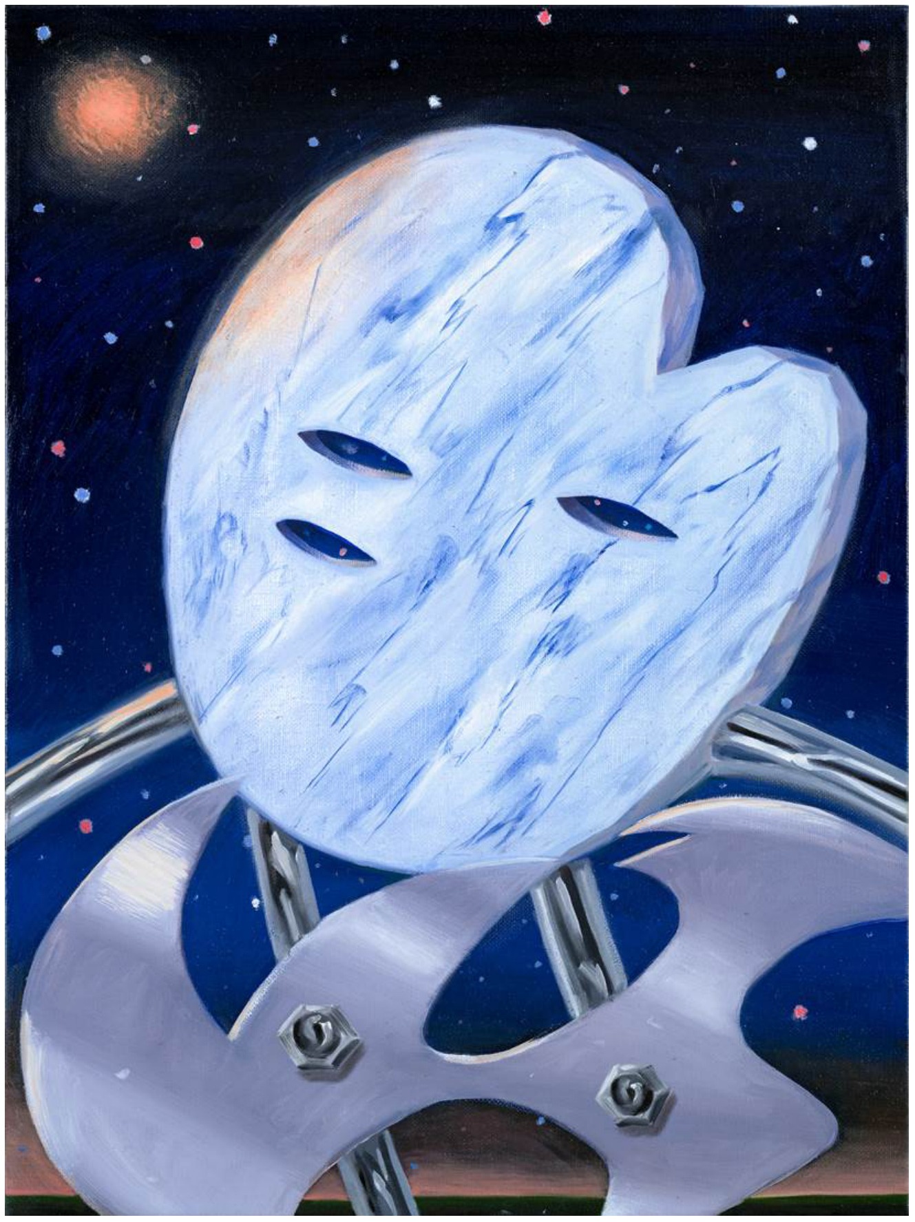 辛特兰@穿过胃部手术¿ ¿台浸泡着蓝色《Face#1》
