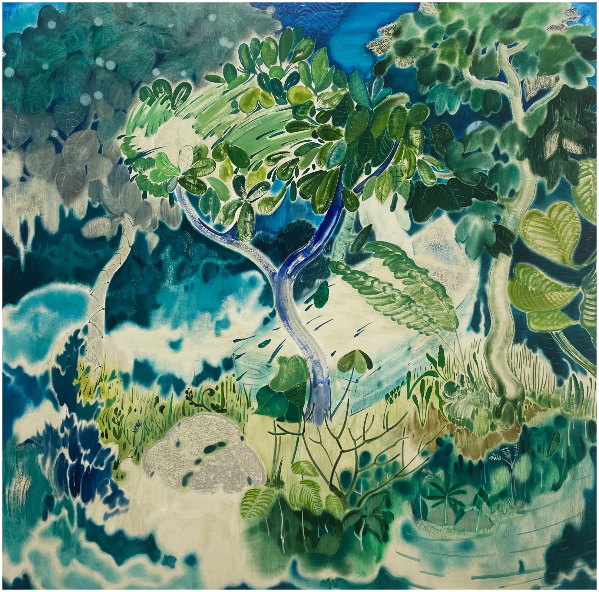 沿着河岸《搁浅》