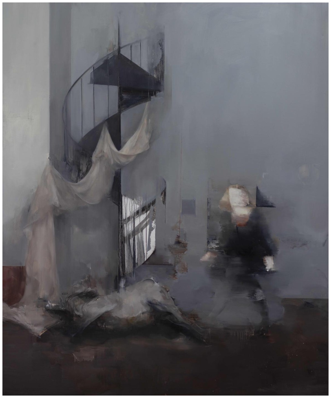 胡顺香《昨日的世界No.2》布面油画 2023