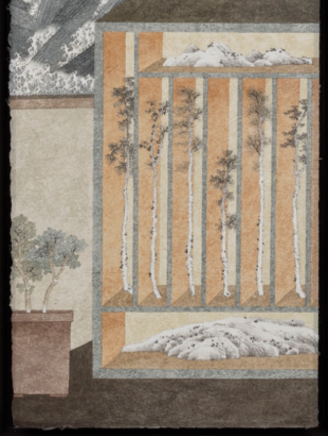 沈君怡《柜中六君子》