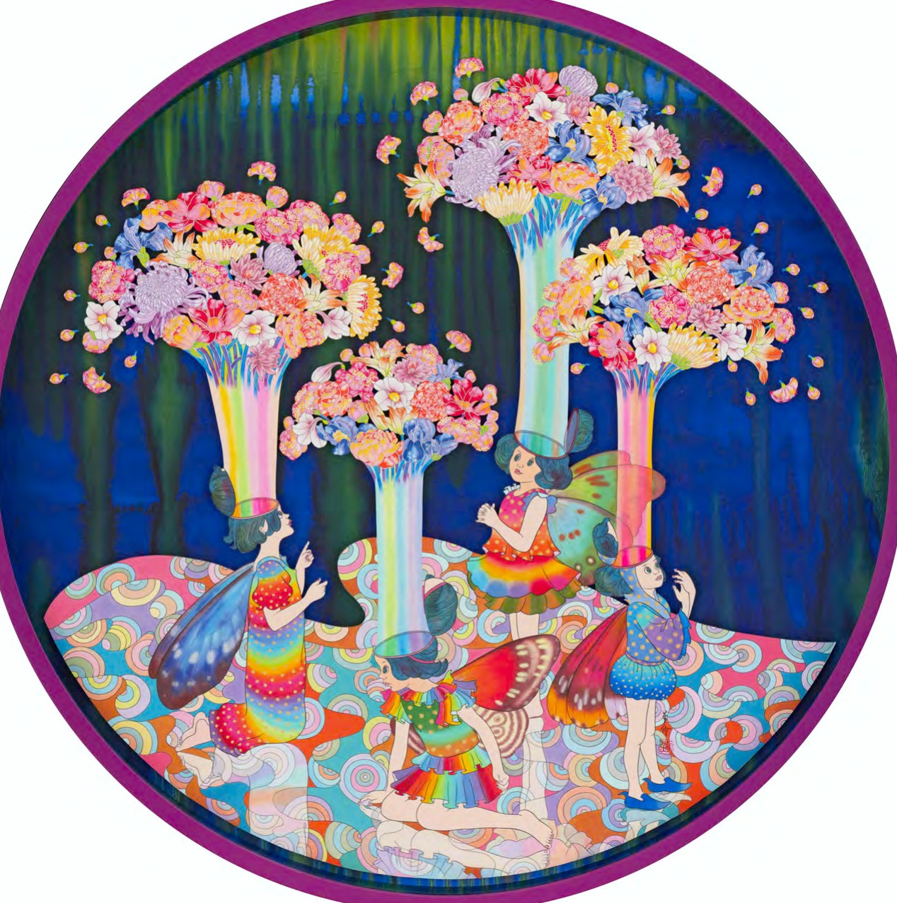 黄望福《烟花》
