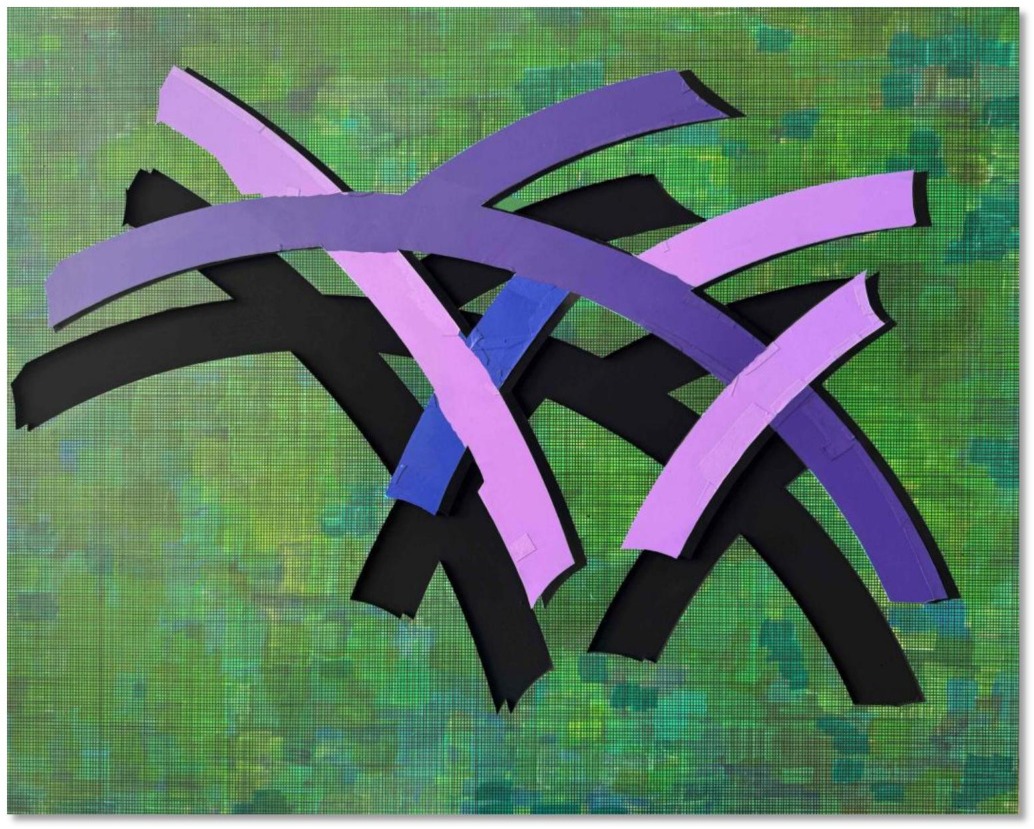 同频——当代绘画艺术展《结构想象NO.114a07a》