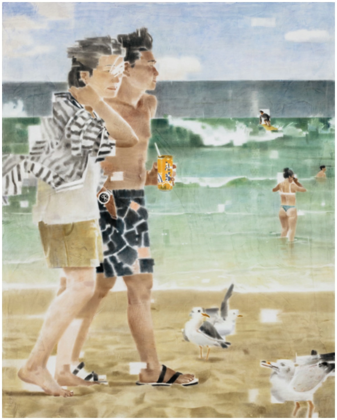 浮光与沉璧《夏日海滩》