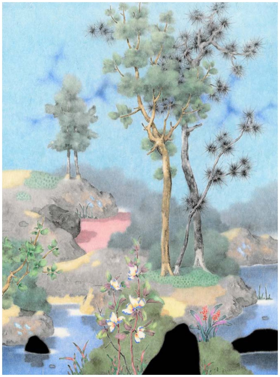 曾健勇《诸野·宵立》