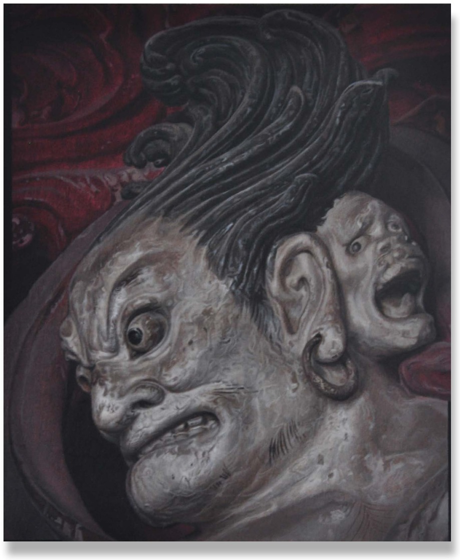 苏其岳《明王像》