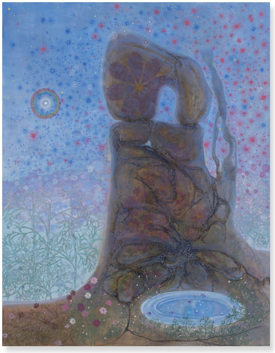 未完成乐园《波斯菊岩画》