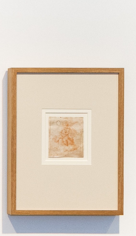Murillo and his circle, Ruschi, and Ghezzi《The Christ Child Holding a Globe and a Cross, within a decorative drawn border》
