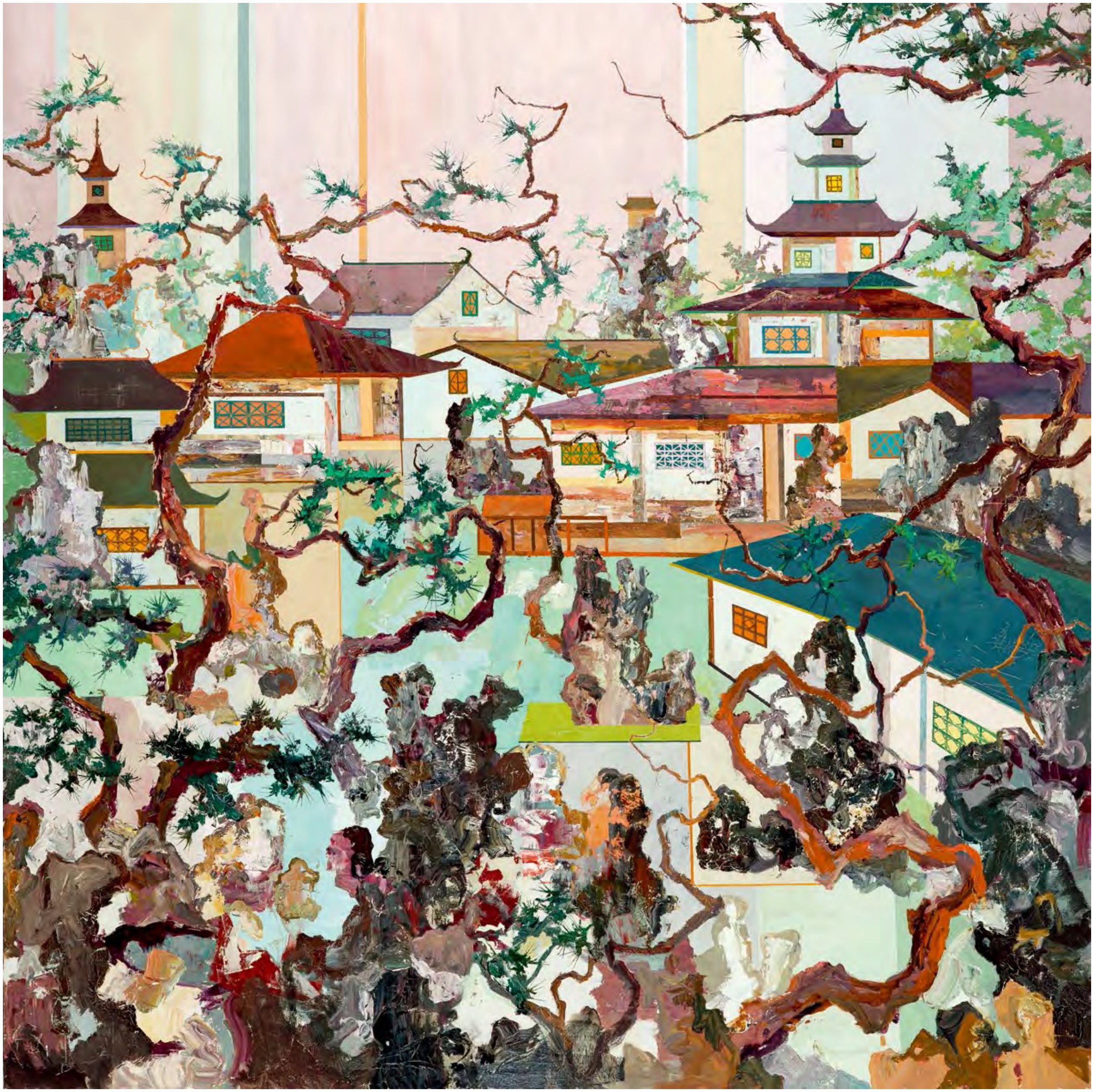 仇英的房间《麒麟山房》