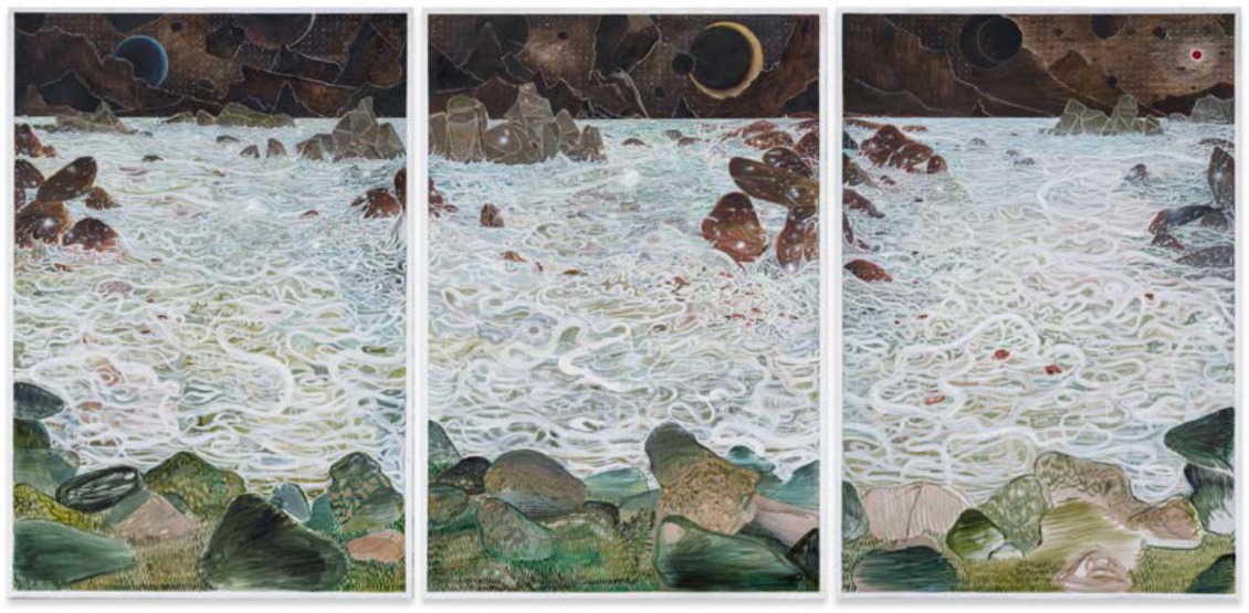 无边光景《月涌大江流》