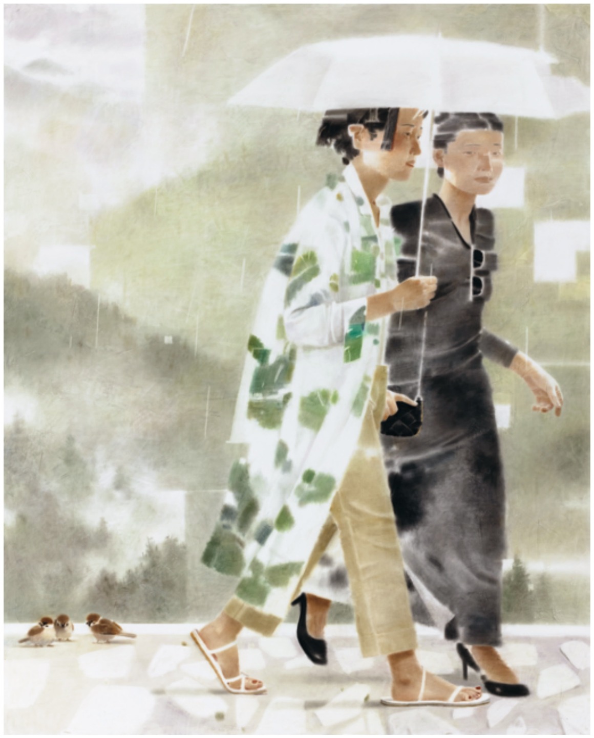 朱朱《空山新雨》
