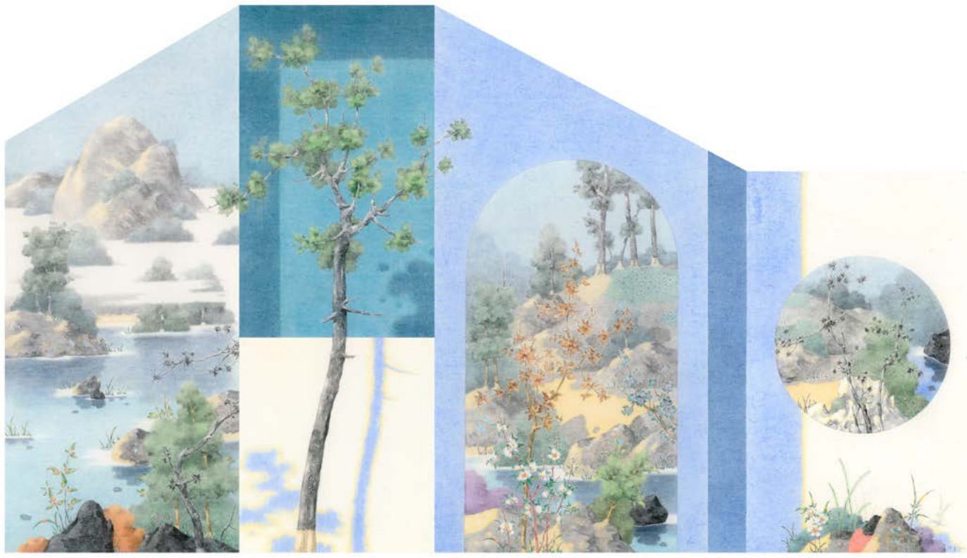 曾健勇《山水几何》