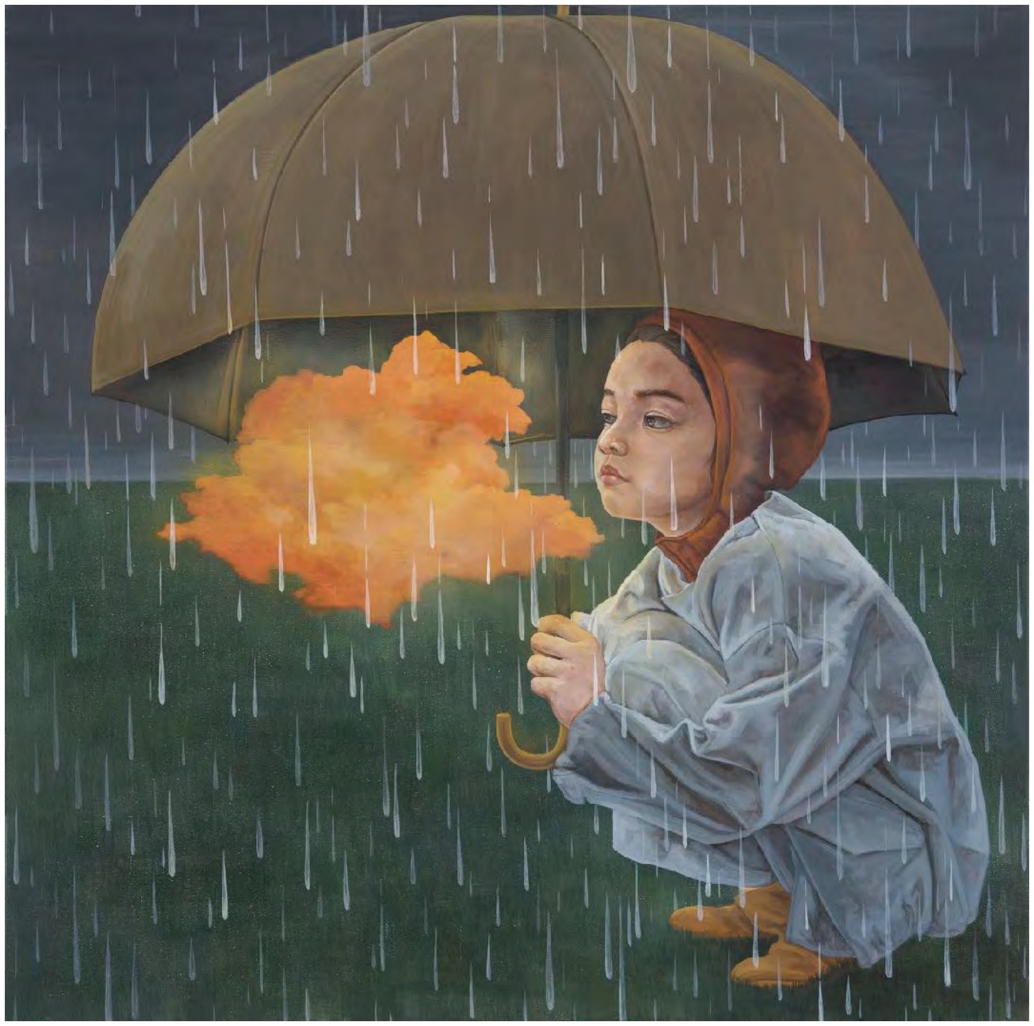 褶皱与浮光《留云》