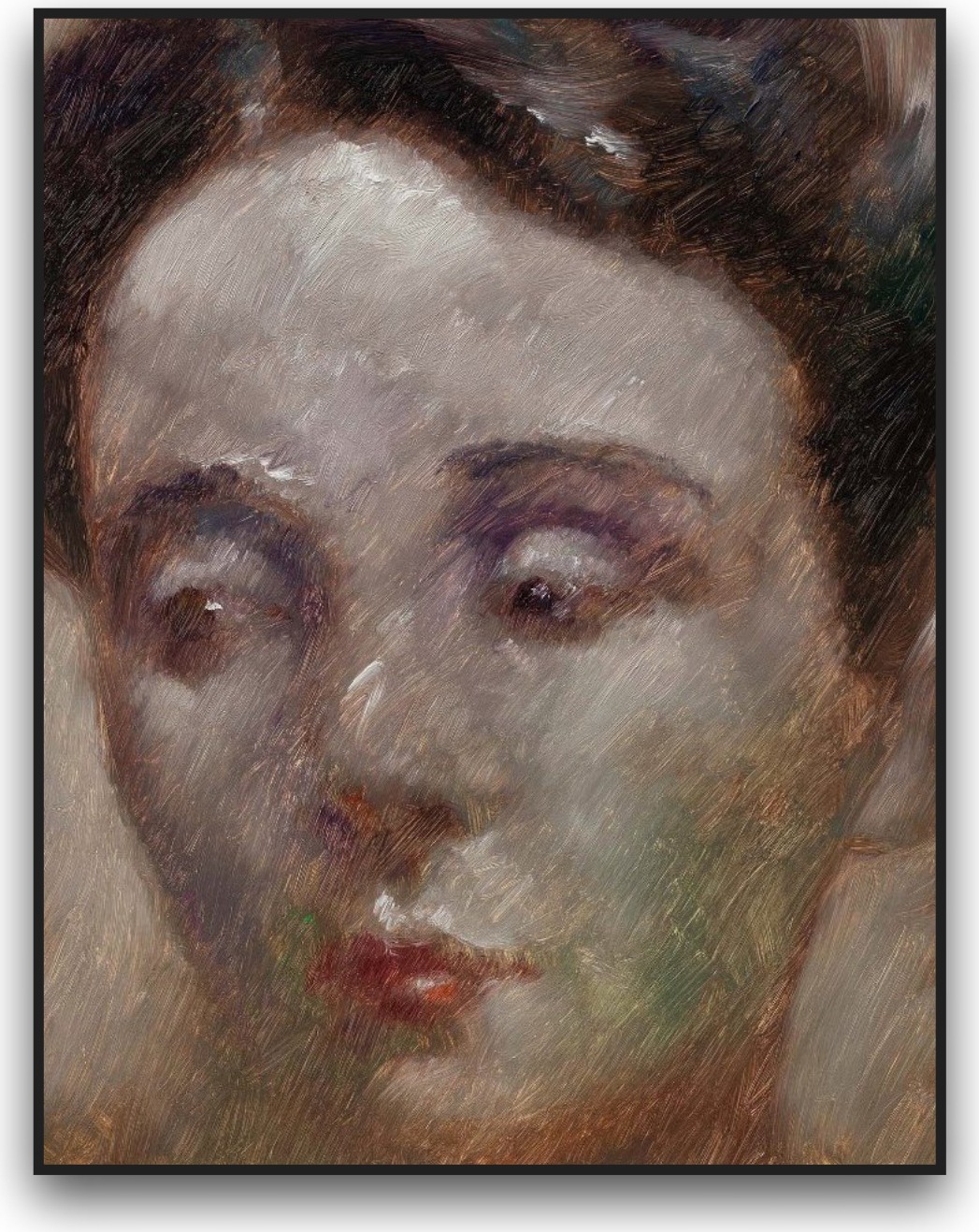 ART021彭斯作品推荐《匿名的肖像四》