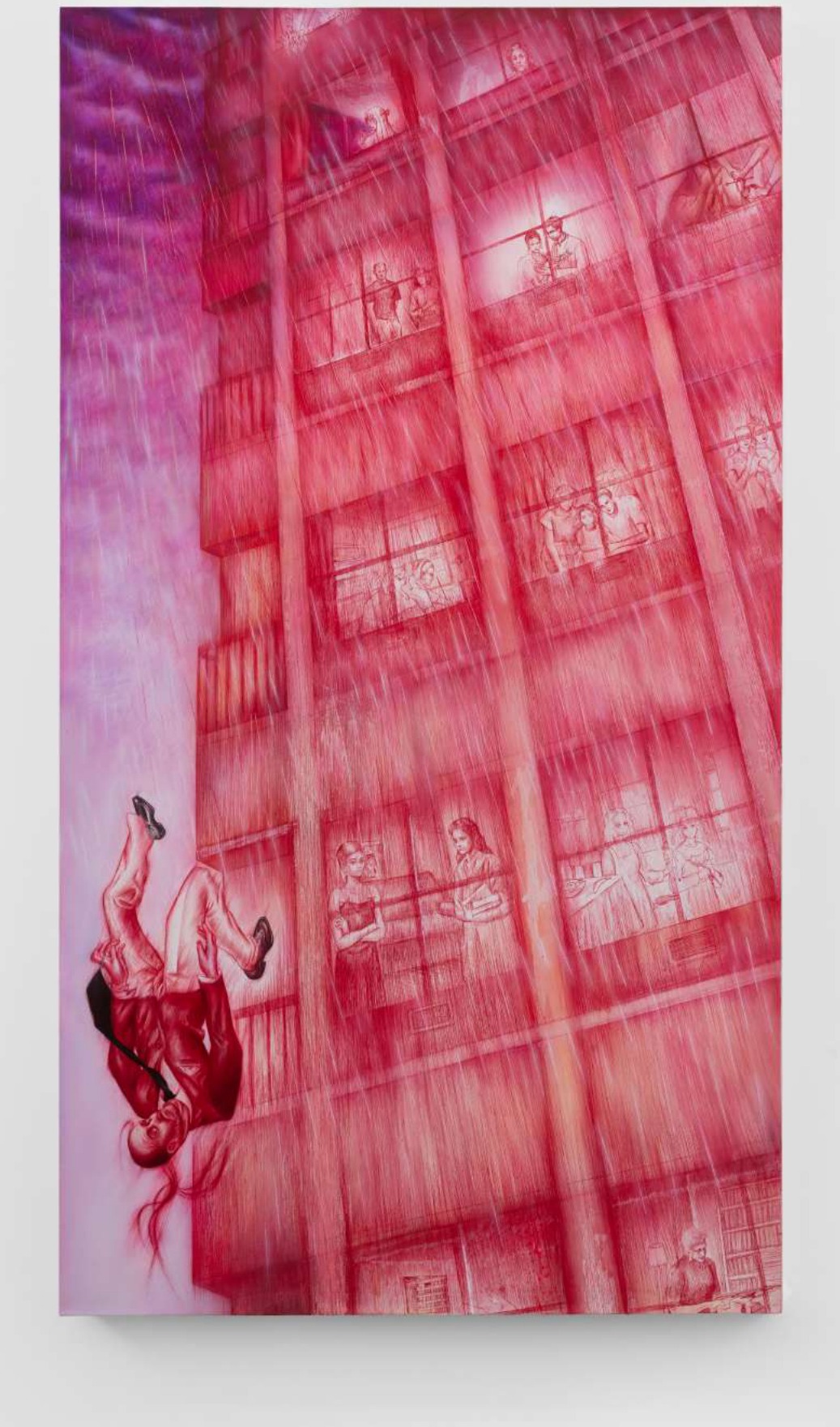 左牵羊个展“雨夜屠夫”《安娜们迭塔之梦》
