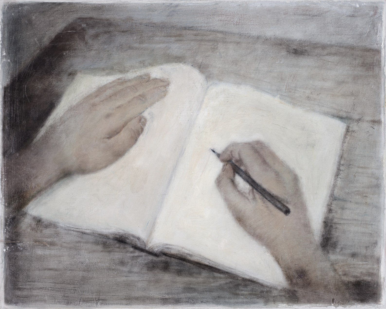 XIA YU (b.1981) 写字 Writing