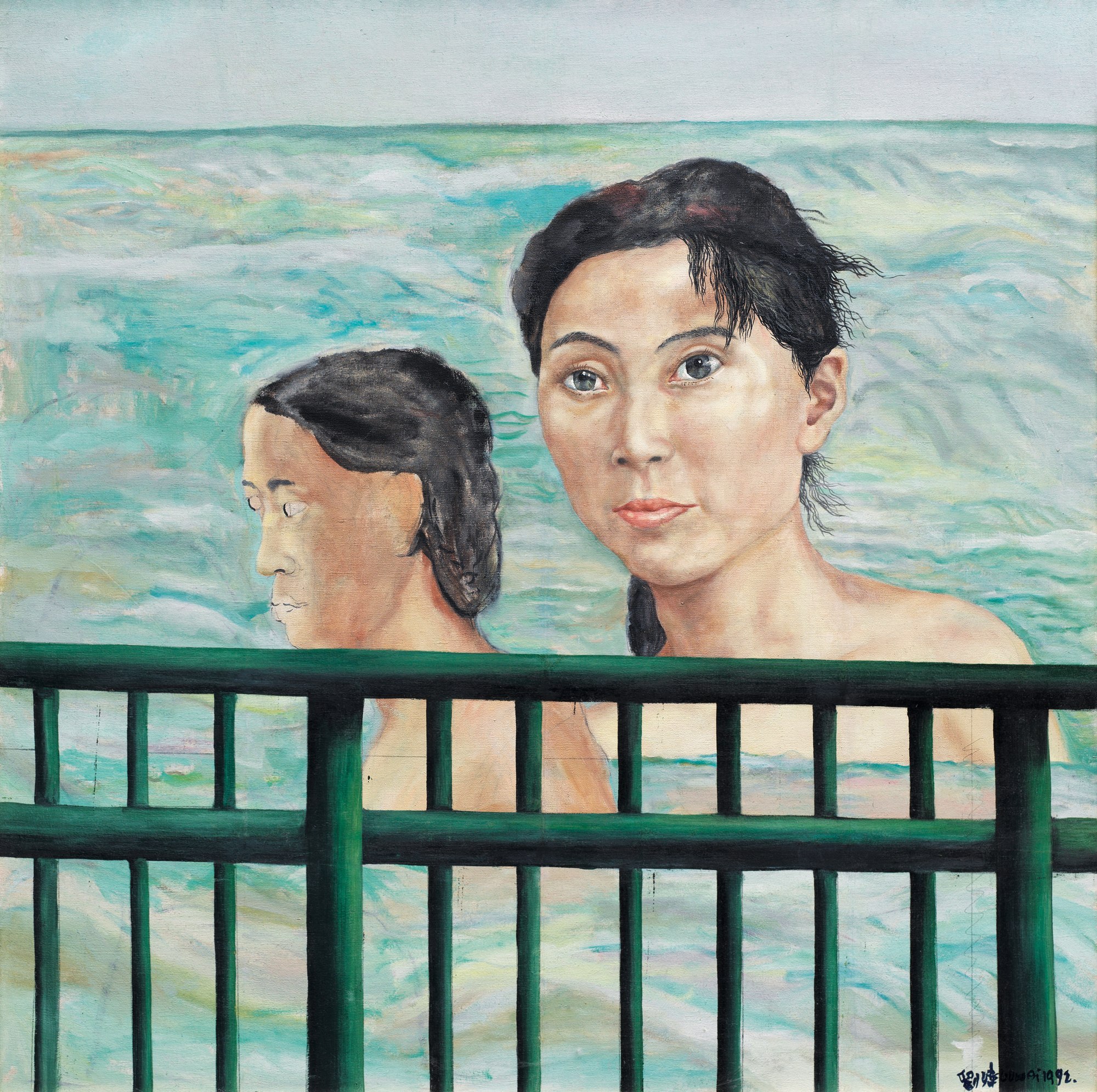 LIU WEI (b.1965) 双姝 Two People
