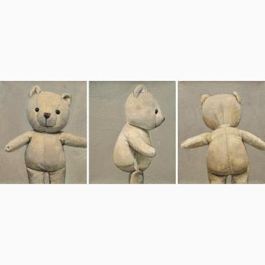 刘野 （B.1964） Blund 1, 2, 3 （一组三件）