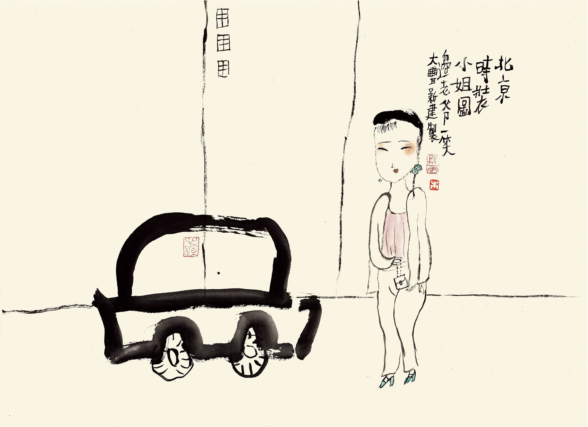 北京时装小姐图
