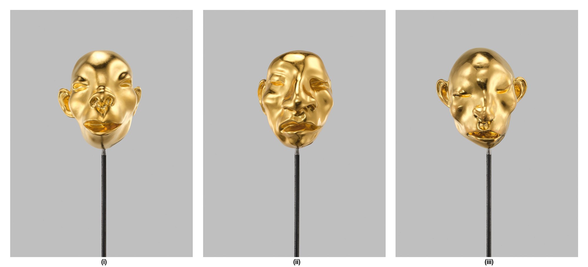 Three works: (i) Goldhead No. 13; (ii) Goldhead No. 14; (iii) Goldhead No. 15