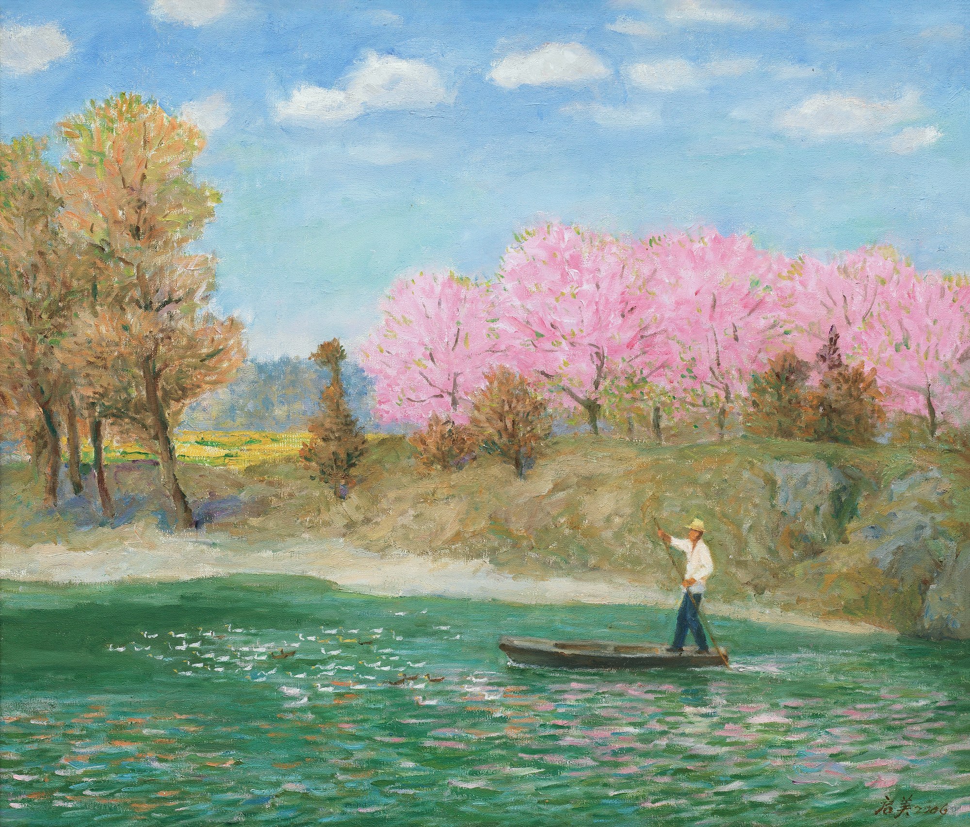 WEI QIMEI (1923-2009) 春江水暖 Spring Water