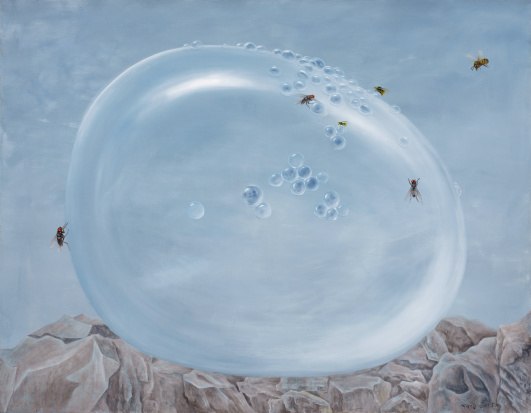 FANG LIJUN (b.1963) 气泡 bubble
