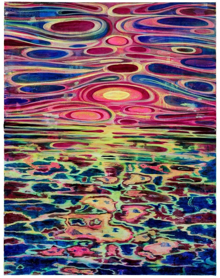 The Sunrise Above the Sea