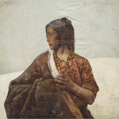 艾轩 （b.1947） 少女