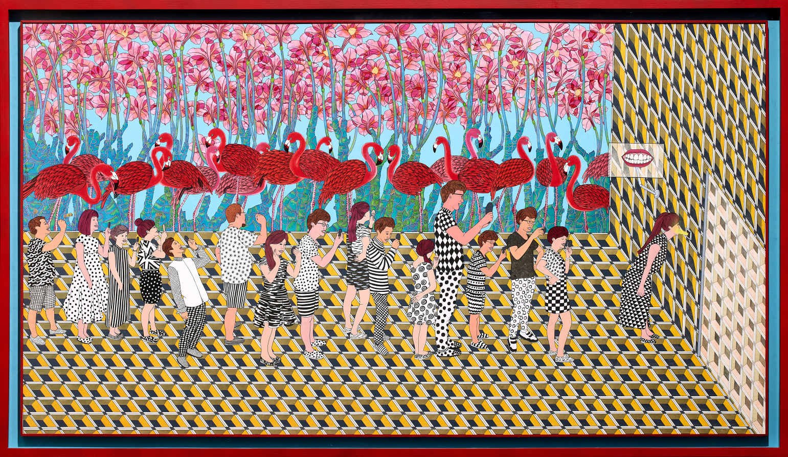 LIU TIANLIAN (b.1987) 扫牙 Teeth Inspection