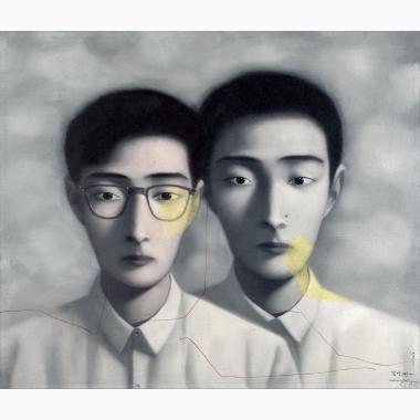 张晓刚 （B.1958） 血缘——大家庭：同志