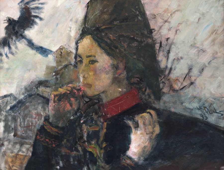 女人、村庄和鸟